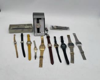Assorted Watch Lot Mens And Womens