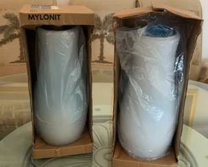2 Mylonit IKEA lamps 