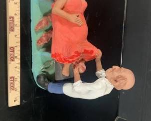 Birthing Woman Statue 