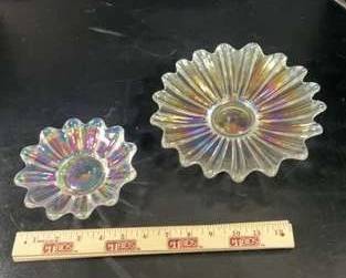 Federal Glass Celestial iridescent Glass 