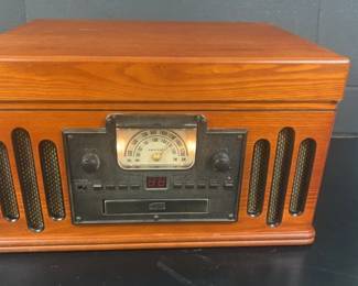 Crowley Am FM CD vinyl Record Player 