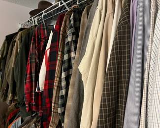 Men's clothing and accessories