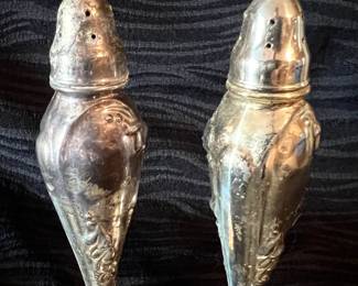 Stan Home silver plated salt & pepper shakers