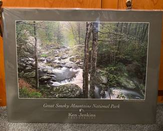 Sealed unframed poster signed by Ken Jenkins