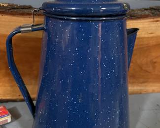 Enamelware tea pot
