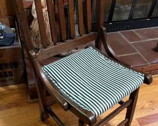 Vintage handmade folding chair