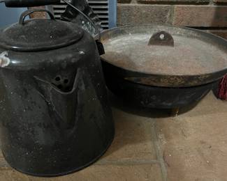 Steam pot and dutch oven