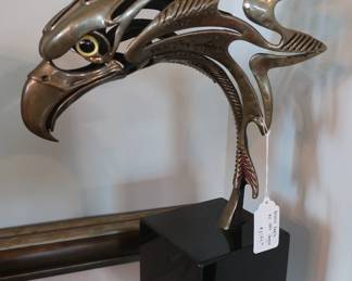Bronze eagle by John Jagger