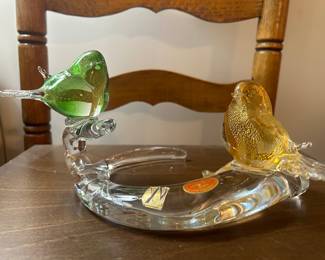 Murano glass signed Guiman