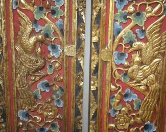 Asian Temple Doors