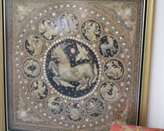 Vedic/Hindu Astrology Zodiac Tapestry