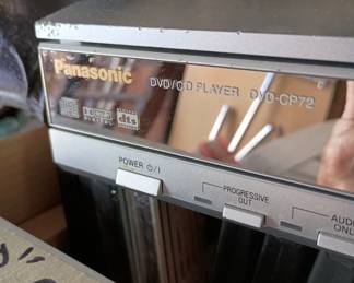 Panasonic DVD and CD player 