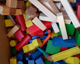 Children's name brand blocks