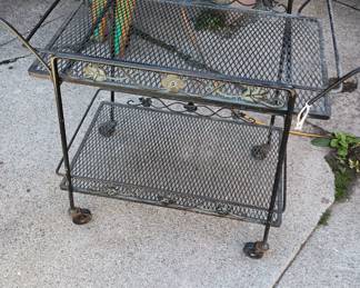 Serving Cart  with removable tray top