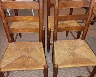 Set of four chairs 