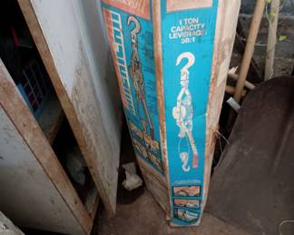 One ton capacity , come Along 