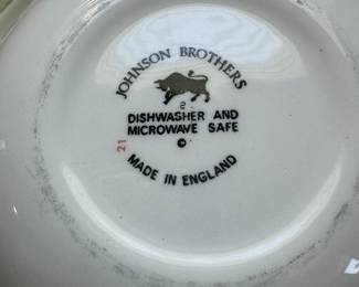 Vintage Johnson brothers china