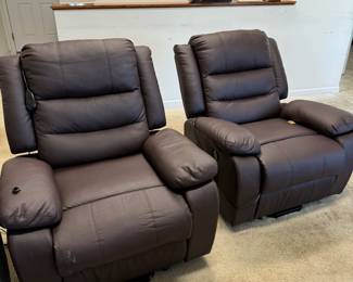 Matching newer motorized lift/recliner chairs