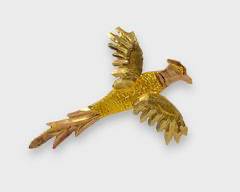 Fine 10K Black Hills Figural Bird Tie Tack
