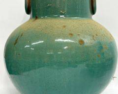 Vintage Glazed Terra Cotta ART POTTERY URN VASE
