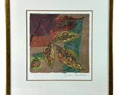 Sarah Van Beckum Original Mixed Media Signed and Framed
