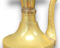 Vintage Nepali Brass Karuwa Water Serving Pot Vessel for Puja/Ritual I Dream of Jeannie!
