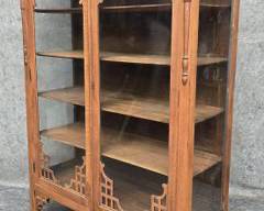 Antique Glass Front Bookcase
