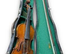 Thoma Solo Violin Made by Jacob Thoma & Son Boston, Mass., 1907 #412 w/ Carrying Case And Bow
