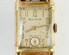 Vintage Bulova 10K Gold Filled 21 Jewel Mechanical Wristwatch
