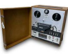 Akai Cross-field Reel To Reel Stereo Tape Recorder Model: X-360D
