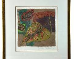 Sarah Van Beckum Original Mixed Media Signed & Framed
