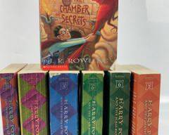 Harry Potter Years 2-7 2000s First Scholastic Press Edition Books
