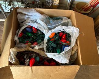 Vintage Christmas lights