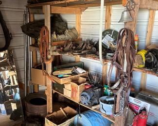 Show halters
Antique tools
Bell