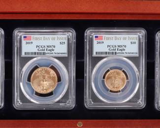Gold Coin Bullion set