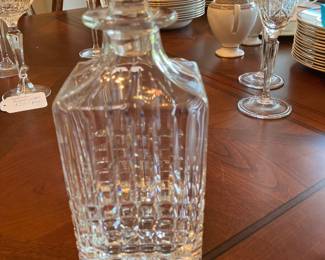 Tiffany wine decanter 