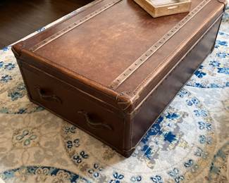 Restoration hardware coffee table 