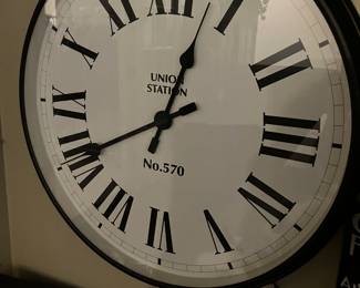 Pottery barn wall clock 