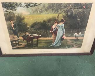 Vintage  framed prints