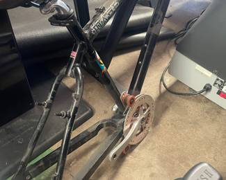 Bicycle frame and cycling gear available 