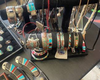 Sterling silver only no costume jewelry.