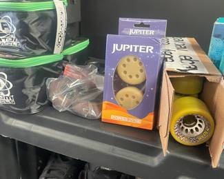 Skateboarding, ice and roller skating 