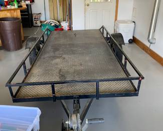 Trailer and hitch. It’s ten feet long 