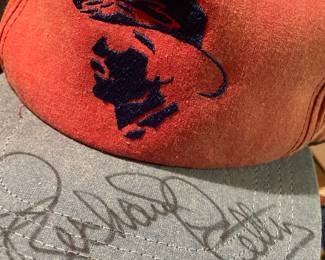 This hat is signed by Richard Petty 