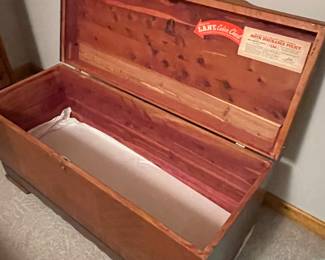 Vintage cedar chest 