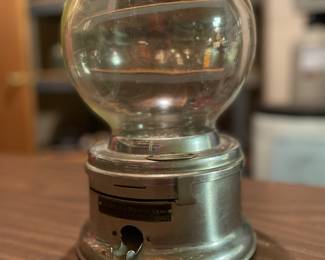 Vintage penny gumball machine 