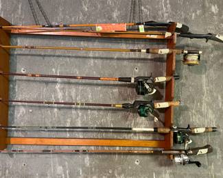 Fishing poles 