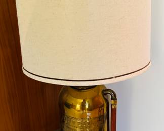 Antique fire extinguisher lamp