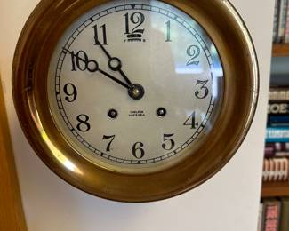 Vintage Chelsea Ship's clock