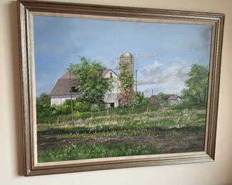 Large oil on canvas painting by Jacqui Blatchford